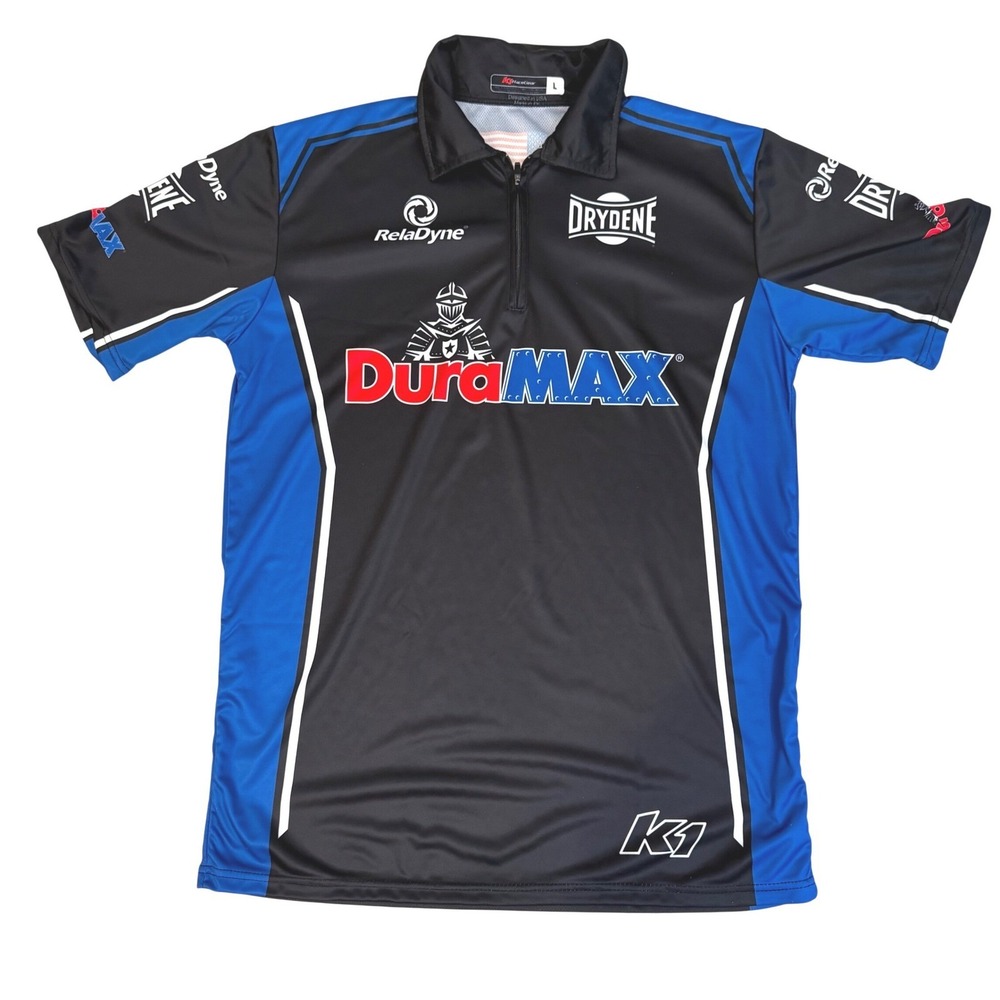 Shark Racing K1 RaceGear DuraMAX RelaDyne Drydene Racing Dri Fit Polo Shirt L